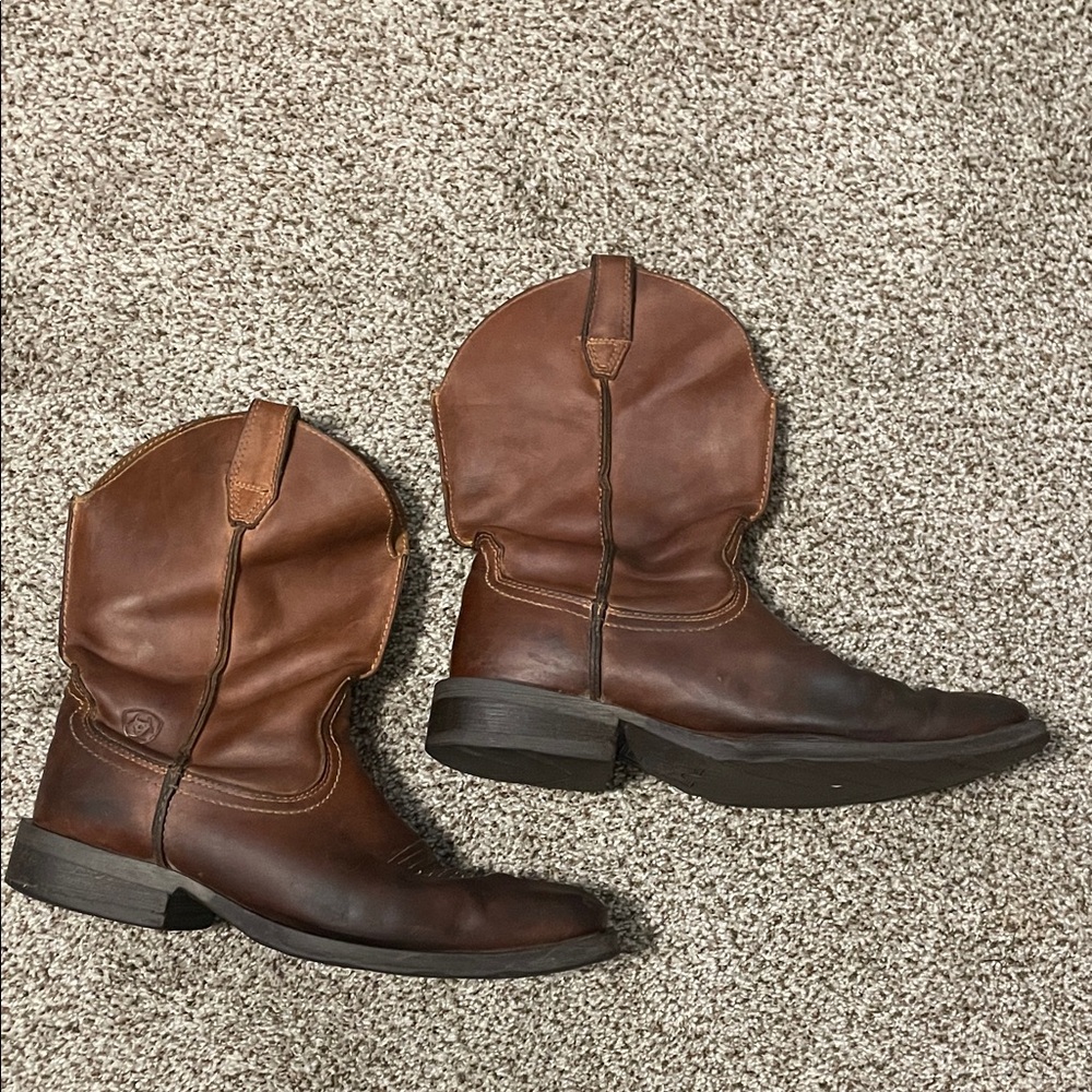 Ariat Men's Square Toe Brown Western Boots